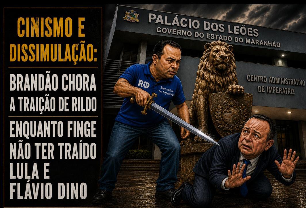 Cinismo e dissimulação: Brandão chora por traição de Rildo enquanto finge que não traiu Lula e Flavio Dino