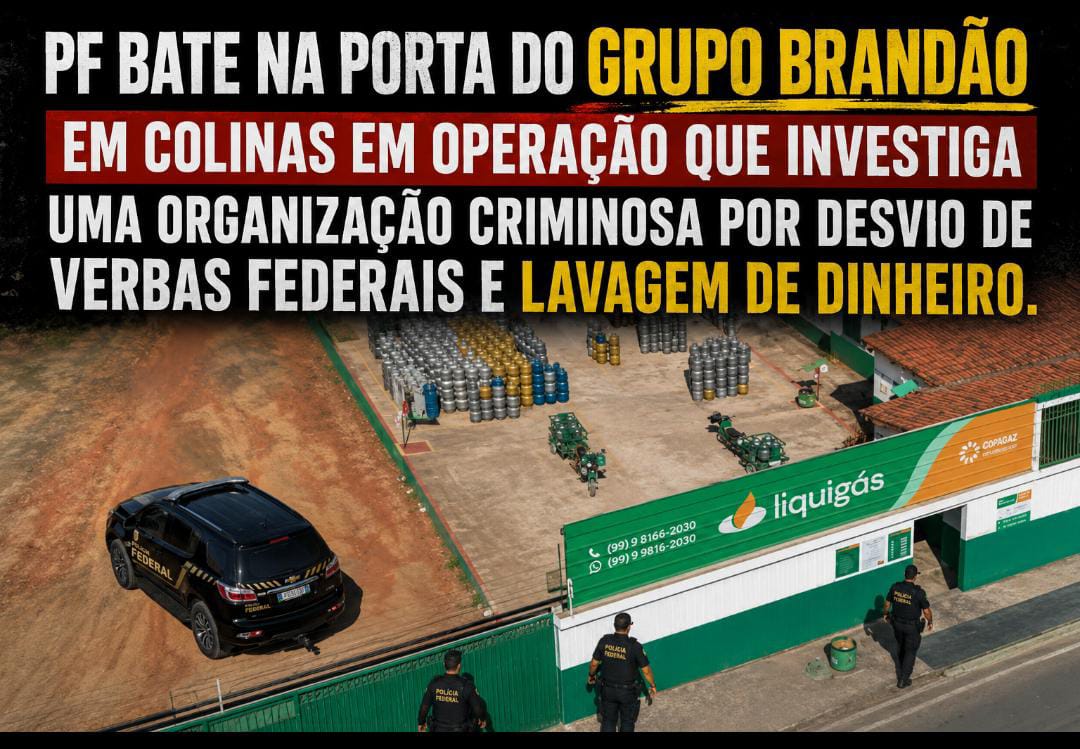 PF bate na porta do grupo Brandão em Colinas em operação que investiga uma organização criminosa por desvio de verbas federais e lavagem de dinheiro